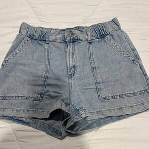 GAP Light Blue Jean Shorts for Women